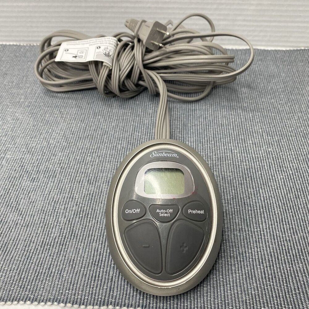 Sunbeam Model V71-SC7S Style P85 Heated Electric Blanket Controller 3-Prong